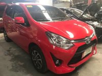 Red Toyota Wigo 2019 for sale in Quezon City