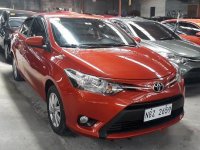 Orange Toyota Vios 2017 at 7432 km for sale