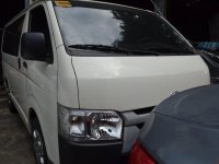 White Toyota Hiace 2016 at 28000 km for sale