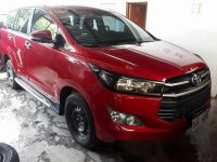 Sell Red 2017 Toyota Innova Manual Gasoline at 28859 km in Quezon City