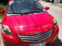 Selling Red Toyota Vios 2013 at 44700 km