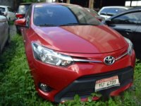 Red Toyota Vios 2016 at 13000 km for sale 