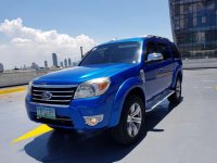 Blue Ford Everest 2011 for sale in Mandaluyong