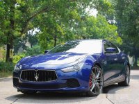 Sell Blue 2015 Maserati Ghibli Automatic Gasoline at 9000 km in Quezon City