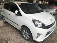 White Toyota Wigo 2017 for sale in Quezon City