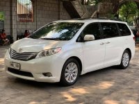 Selling White Toyota Sienna 2014 Van Automatic Gasoline at 24000 km in Quezon City