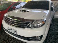 White Toyota Fortuner 2016 Manual Diesel for sale in Quezon City