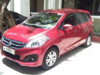 Red Suzuki Ertiga 2018 Manual Gasoline for sale in Bacoor