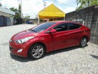 Selling Red Hyundai Elantra 2011 Automatic Gasoline at 45000 km 