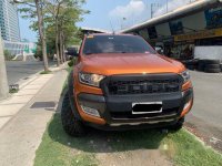 Orange Ford Ranger 2018 Automatic Diesel for sale 