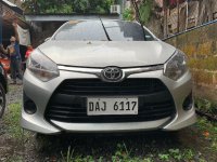 Silver Toyota Wigo 2019 Hatchback for sale in San Juan