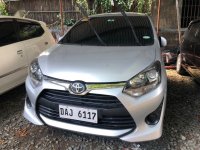 Selling Silver Toyota Wigo 2019 Manual Gasoline in Quezon City