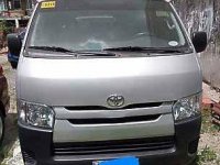 Selling Silver Toyota Hiace 2016 Manual Diesel at 12000 km