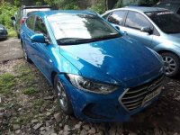 Blue Hyundai Elantra 2018 at 6000 km for sale