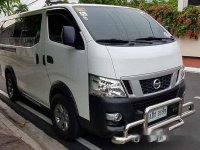 White Nissan Nv350 Urvan 2016 Manual Diesel for sale in Manila