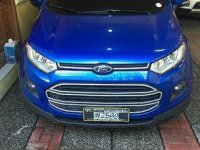 Selling Blue Ford Ecosport 2017 at 16500 km 