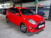 Sell Red 2018 Toyota Wigo Automatic Gasoline at 18000 km 