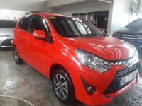 Red Toyota Wigo 2019 for sale in Marikina