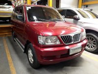 Red Mitsubishi Adventure 2002 Manual Diesel for sale 