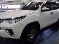 White Toyota Fortuner 2016 Automatic Diesel for sale