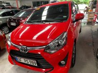 Sell Red 2019 Toyota Wigo Automatic Gasoline in Quezon City