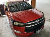 Selling Red Toyota Innova 2017 in Quezon City