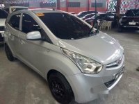 Silver Hyundai Eon 2015 for sale Manual