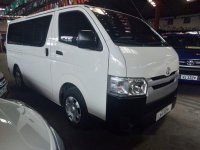 White Toyota Hiace 2017 for sale in Quezon City