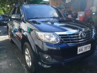 Black Toyota Fortuner 2014 for sale in Parañaque