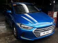 Selling Blue Hyundai Elantra 2018 at 3398 km in Pasig