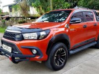 Selling 2nd Hand Toyota Hilux 2017 in Davao City