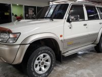 White Nissan Patrol 2002 Automatic Diesel for sale in Quezon City