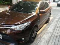 Selling Brown Toyota Vios 2014 in Quezon City
