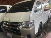 Sell 2nd Hand 2017 Toyota Hiace Automatic Diesel at 10000 km in Quezon City