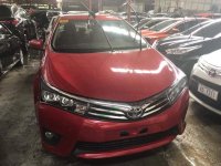 Sell Red 2017 Toyota Altis at 8800 km in Quezon City