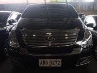 Selling Black Hyundai Starex 2015 Van Automatic Diesel in Manila