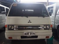 Selling White Mitsubishi L300 2016 Van Manual Diesel in Manila