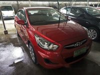 Selling Red Hyundai Accent 2015 in Las Pinas 