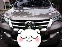 Selling Toyota Fortuner 2017 Automatic Diesel in San Mateo