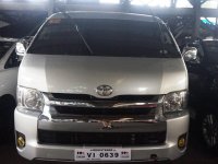 Silver Toyota Hiace 2017 Van for sale in Manila