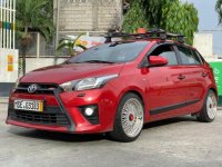 Red Toyota Yaris 2016 for sale in Quezon City