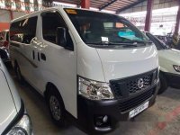 White Nissan Nv350 Urvan 2017 for sale in Quezon City