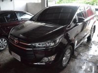 Selling Red Toyota Innova 2017 at 7700 km 
