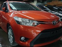 Orange Toyota Vios 2017 at 10000 km for sale in Quezon City