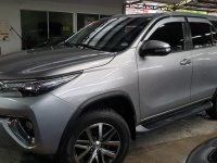 Silver Toyota Fortuner 2017 for sale in Quezon City