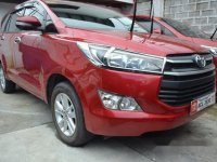 Sell Red 2016 Toyota Innova Manual Diesel at 3800 km in Manila