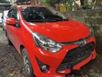 Sell Red 2019 Toyota Wigo Automatic Gasoline at 2300 km