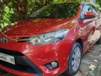 Selling Red Toyota Vios 2018 Manual Gasoline in Quezon City