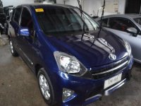 Blue Toyota Wigo 2017 at 8000 km for sale 