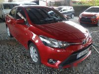 Red Toyota Vios 2016 at 8800 km for sale